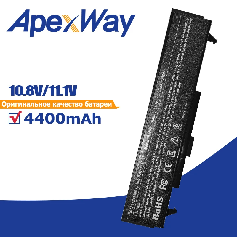 Аккумулятор 4400 мАч для ноутбука LG LE50 LS50 Series 366114 001 6911B00116P HSTNN B071 LB32111B LB32111D LB52113B LB52113D