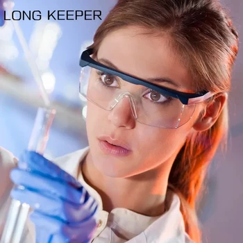 

10pcs Working Safety Glasses Transparent Impact-Resistant Dust Windproof Anti-fog Goggles Outdoor Eye Protection Clear Eyewear