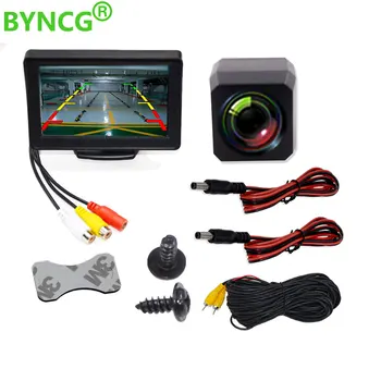 

2020 4.3inch LED Display Car Rear View Camera monitor Backup Reverse Camera Kit Night Vision Fits for 12V Car Electrical System