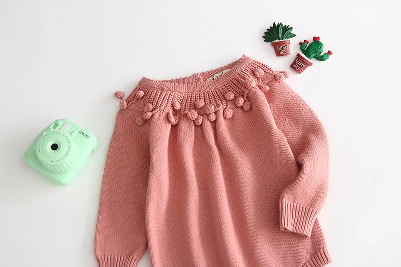 MILANCEL/Боди для малышей; трикотажная одежда с длинными рукавами для маленьких девочек; комбинезон ручной работы для девочек