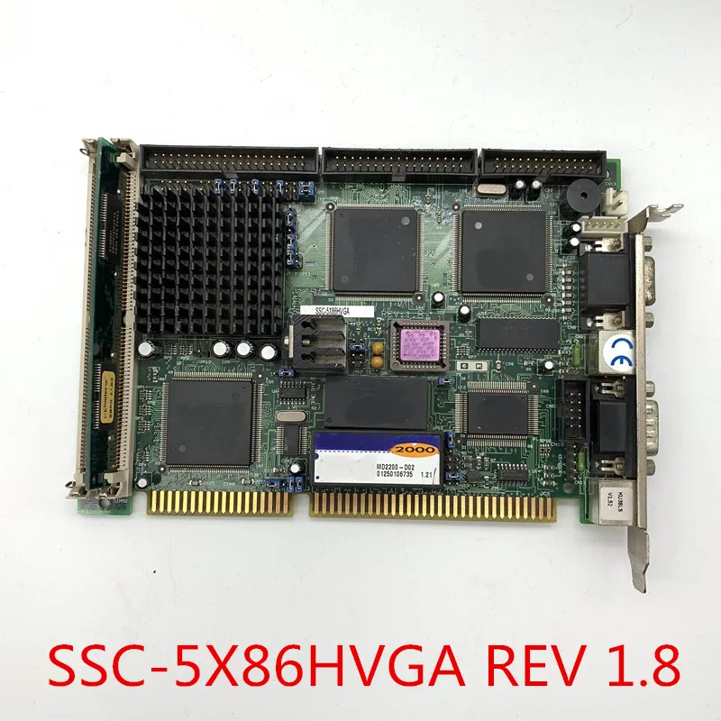 Плата промышленного оборудования SSC-5X86HVGA REV 1 8 полуразмерная cpu карта |