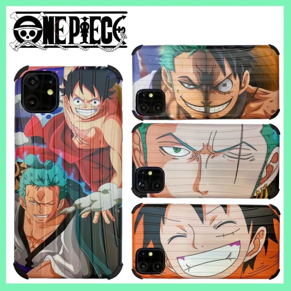 

One Piece Cartoon Phone Case Cute suitcase for iPhone 7 8 Plus X XS XR XSMax 11 Pro Max Soft Cover anti-knock