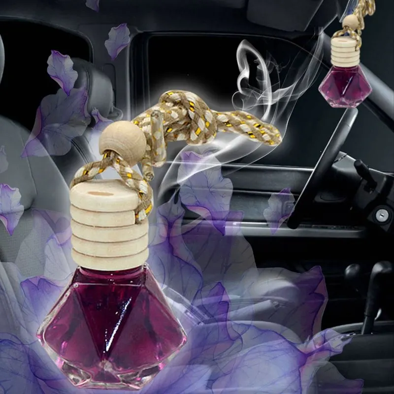 Автомобильная бутылка с подвесом для духов освежитель воздуха Авто зеркало заднего вида с ароматом эфирного масла запах Подвеска Декор Аксессуары