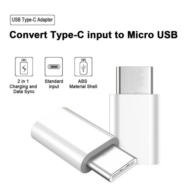 Адаптер Micro USB-Type C адаптер для samsung Galaxy A90 A80 A70 A60 A50 A40 A30 A20 конвертер адаптер