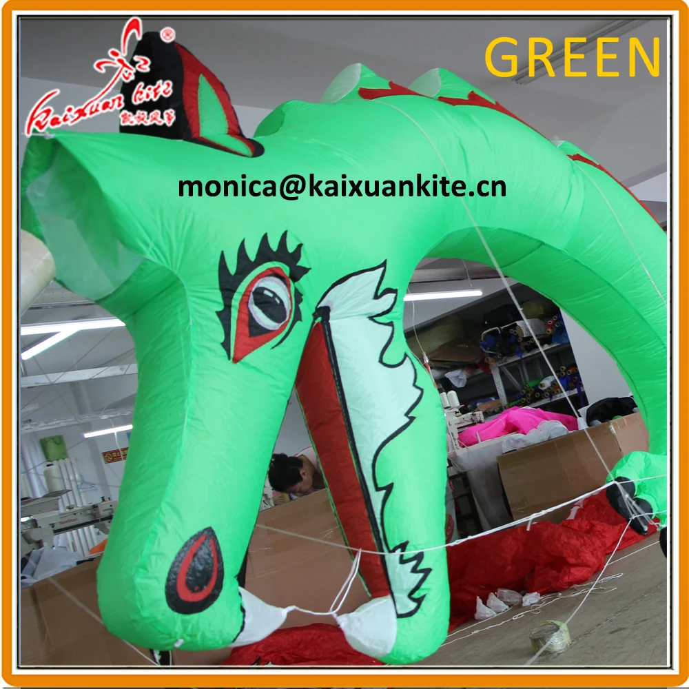 Wener Дракон воздушный змей линия прачечная, надувной воздушный змей для шоу от Weifang Kaixuan воздушный змей завод