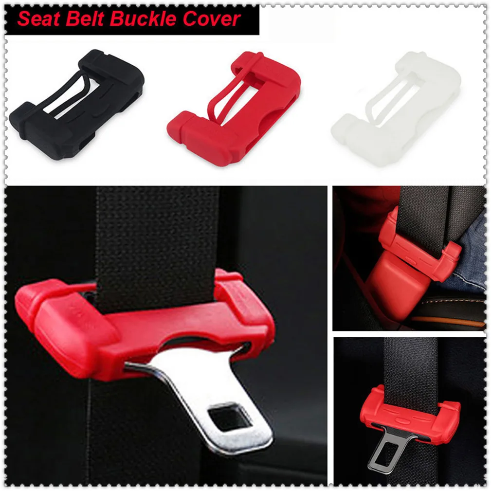 Car Seat safe Belt Buckle Silicon rubber Cover for Volvo XC90 XC60 S90