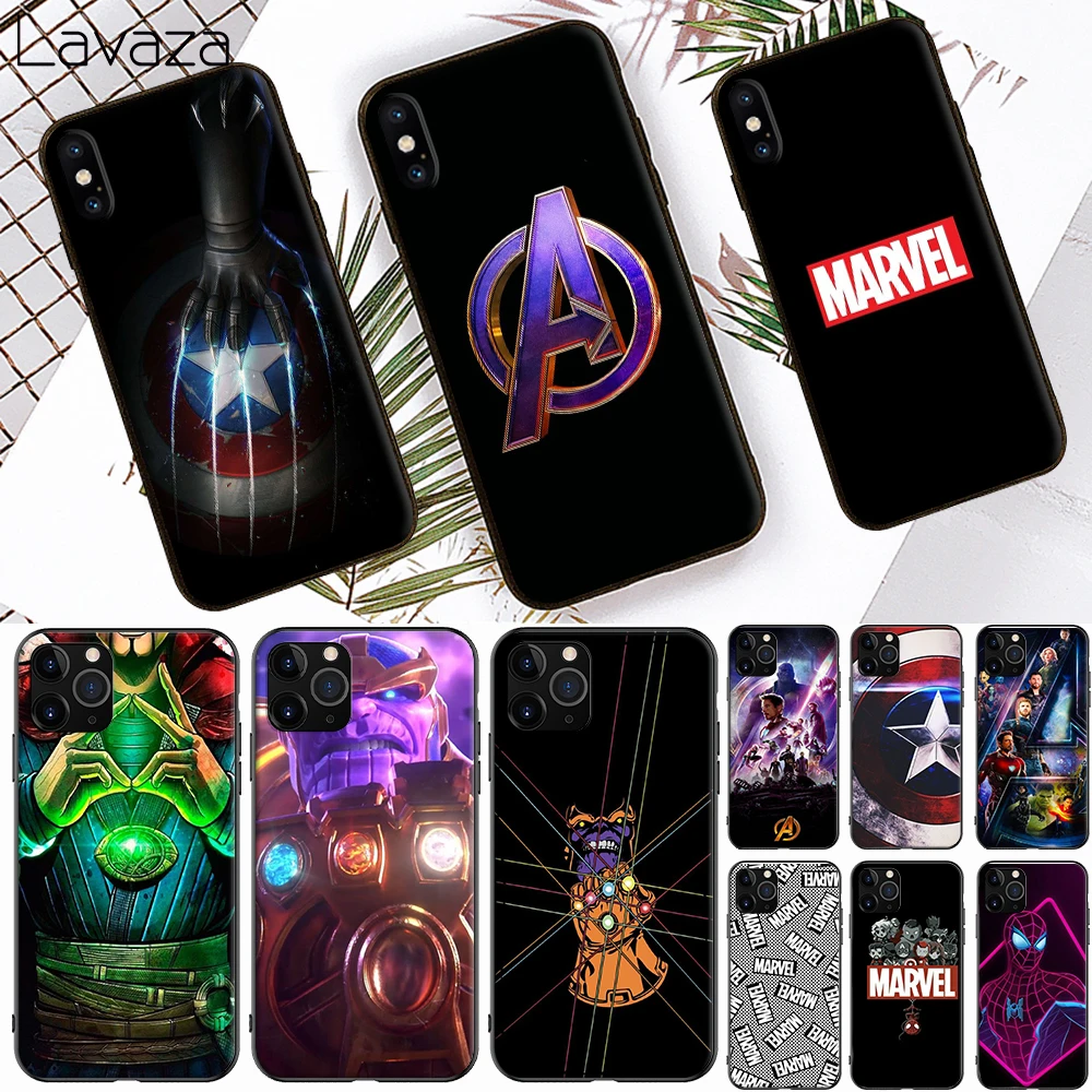 Мягкий силиконовый чехол Marvel для Apple iPhone 6 6S 7 8 Plus 5 5S SE X XS 11 Pro Чехол MAX XR |