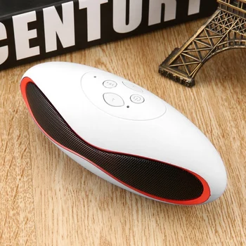 

Portable Wireless Bluetooth Speaker Mini 3D Sound System Stereo Music Speaker Tf Subwoofer White