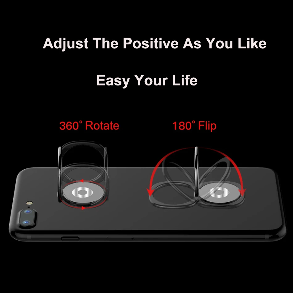 Универсальная Подставка-кольцо под Пальцы для телефона 360 градусов подставка для samsung S9 S10 S8 Xiaomi iPhone 11X7 Plus смартфон планшет сотовый телефон