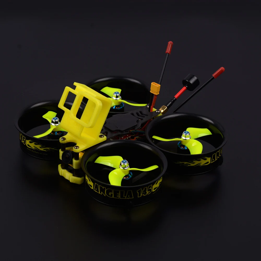 Горячая Распродажа FPV Дрон Skystars Angela 145 мм FPV Whoop 3-4S RC FPV Дрон BNF/PNP 3 дюйма Whoop 25-500MW VTX