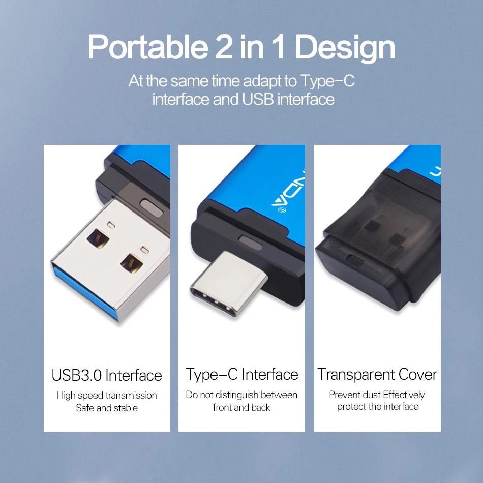 WANSENDA OTG USB 3 0 type C флеш накопитель 512 ГБ 256 для ПК 128 Гб 64 32 16 Флешка карта памяти|USB
