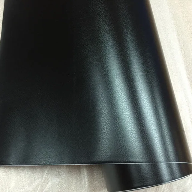 Leather Pattern PVC Adhesive Vinyl Wrap Stickers Car Leather Film 100x30cm 66