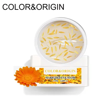 

Color&Origin Marigold Eye Patches Collagen Anti Aging Eye Mask Moisturizing Remove Dark Circles Anti Puffiness Bags Fine Lines