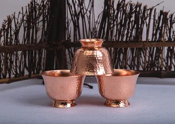 

Manual thickening copper teacup beer tea water cup personality drinkware teaware handmade