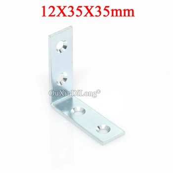 

NEW 100PCS Metal Furniture Corner Braces 90 Degree L Shape Frame Board Support Holder Brackets Furniture Connecting Fittings