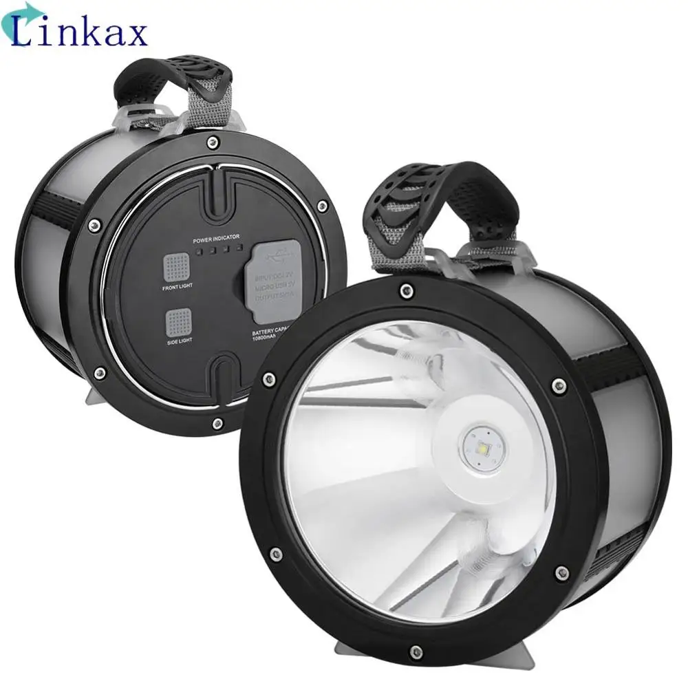 

1800mAh Rechargeable Flashlight 5V DC Charging Port Camping Tent Light Outdoor Portable Hanging Lamp LED Lantern Camping Light