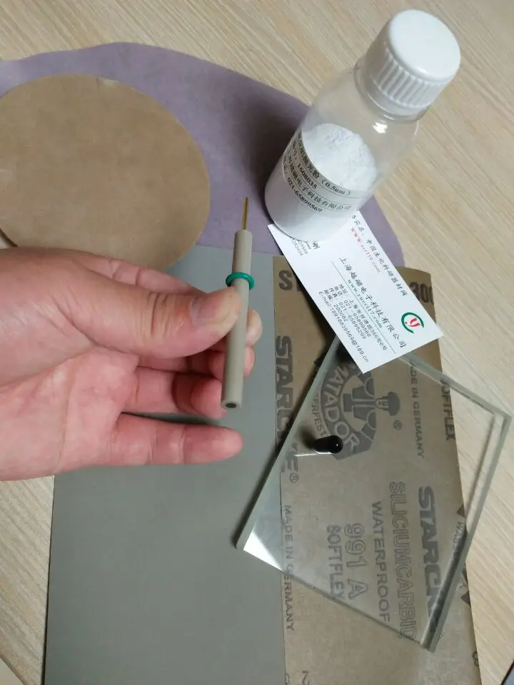 

3mm glass carbon electrode, PEEK material, peek rod shell, glass carbon electrode, import material package
