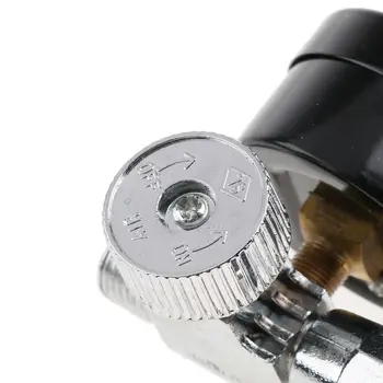 

Pressure Air Regulator PSI Gauge Threads Alloy Plastic Lightweight Tool Parts
