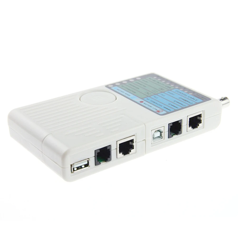 Многофункциональный портативный USB BNC быстрый отклик светодиодный индикатор телефонный провод Простота в Эксплуатации Профессиональный сетевой кабель тестер