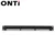 ONTi 19in 1U Rack 24 Port Straight-through CAT6 Patch Panel RJ45 Сетевой Кабель Адаптер Keystone Jack Ethernet Распределительная Рама