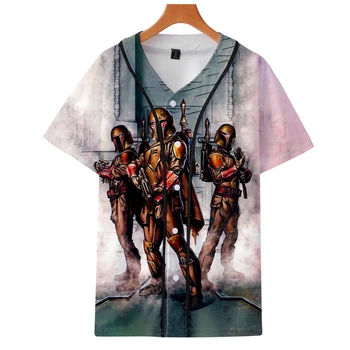 

2019 Mandalorian jackets Fashion 3D jacket brand cool Long sleeve Mandalorian baseball jacket for men streetwear plus size