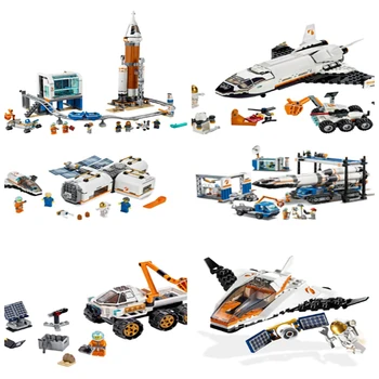 

2020 New city blocks Compatible with 60226 60227 60228 60229 space rocket center building blocks educational toys