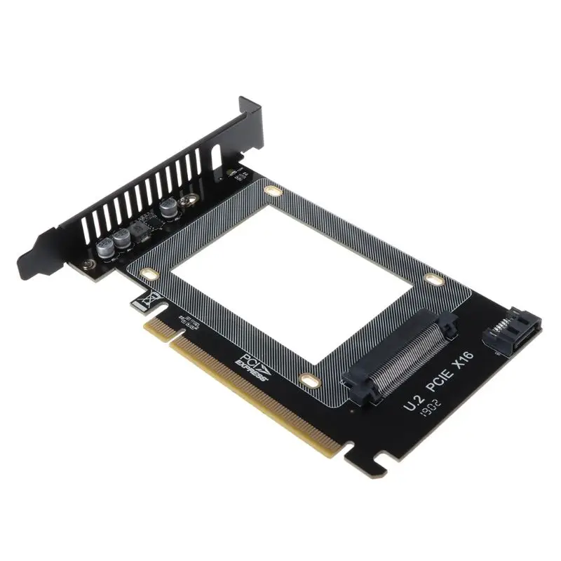 PCI-E Riser 3,0 4X X16 to U.2 SFF-8639 адаптер NVMe PCIe SSD PCI-e to U2 карта M.2 NGFF 2,5 'SSD to PCI-EX16 Intel