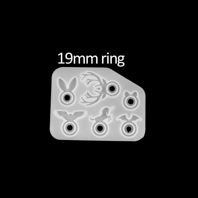 1Pcs Rings Resin Epoxy Molds Mixed Size Silicone Casting Molds Tool For DIY Jewelry Making Findings Supplies Accessories 9