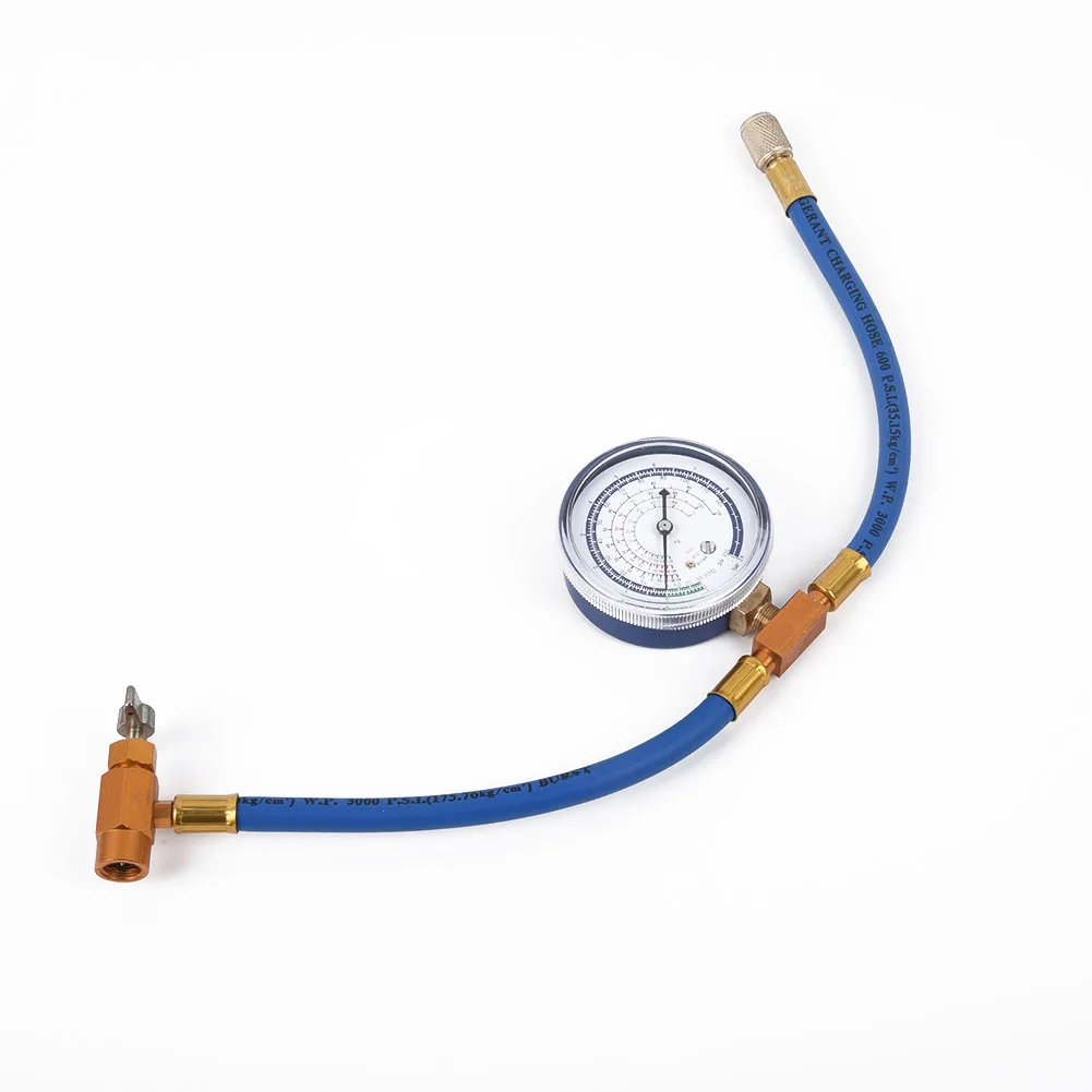Pratical R134A к R12 R22 хладагент перезарядка шланг трубы и может кран манометр автомобильные аксессуары для транспортных средств
