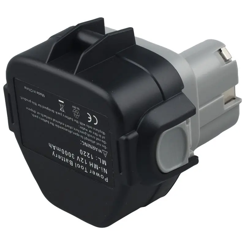 12 V, 3.0Ah, Ni-MH, Сменный аккумулятор для электроинструментов Makita 1233,1234, 1235, 1235B, 1235F, 192696-2,192698-8,192698-A, 1931