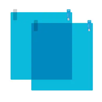 

160*200mm Anti-fog Films Micro-nano Coating PET Car 2pcs Auto Light Blue