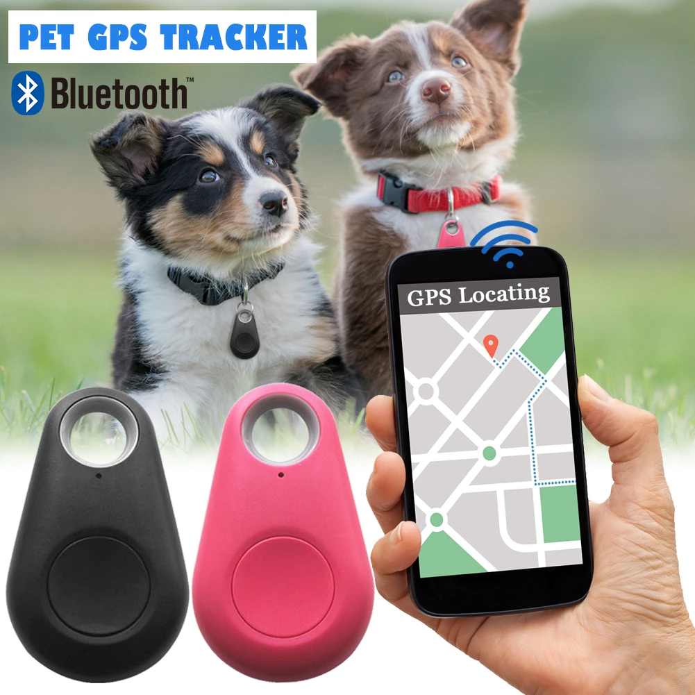  Smart Hund Bluetooth Locator Haustier GPS Tracker Alarm Remote Selfie Auslöser Automatische Drahtlo