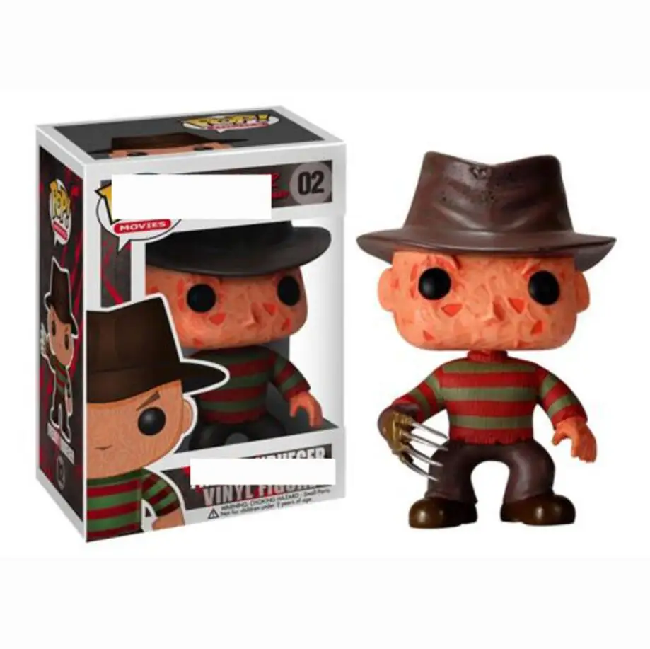 Funko Pop 02 A &quotКошмар на улице Вязов&quot Freddy Krueger коллекция кукол игрушки Фигурки для