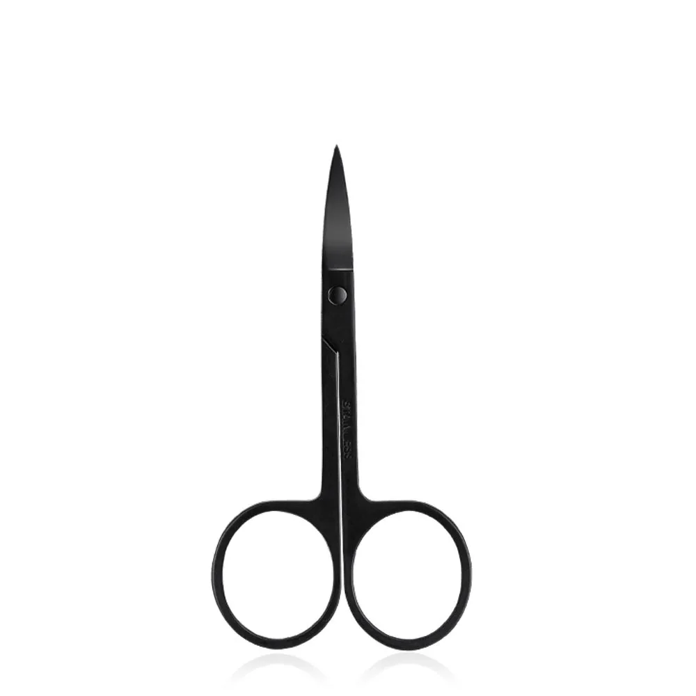 

AMSIC Professional Eyebrow Scissor Makeup Manicure Scissors Curved Non-stick Adhesive Scissor Tools Makeup Accessories