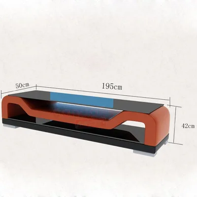 coffee table basse de salon стол журнальный столик tv stand meubles tv мебель monitor stand Nordic modern leather and glass