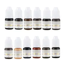 8 мл завод тела татуировка-картина чернил! полупостоянная Цвет ing краска для бровей аксессуары для помады для роспись по телу татуировки Цвет чернила