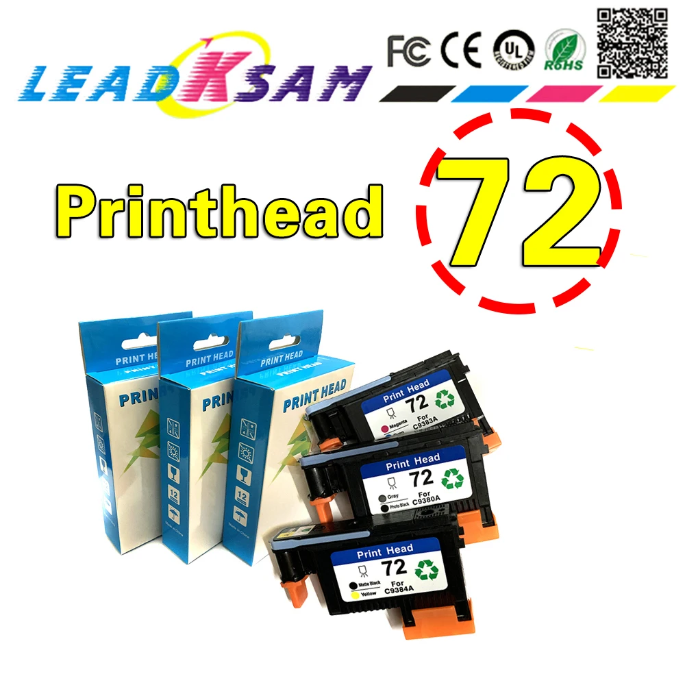 72 Печатающая головка C9380A C9383A C9384A совместимая с hp72 Designjet T610 T620 T770 T790 T1100 T1120 T1200 T1300