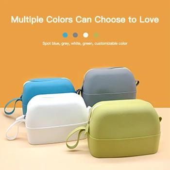 

Summer Swimming Bag Women's Handbag Waterproof Silicone Beach Bag Large Capacity Storage Bag Cycling Storage Bag Organization