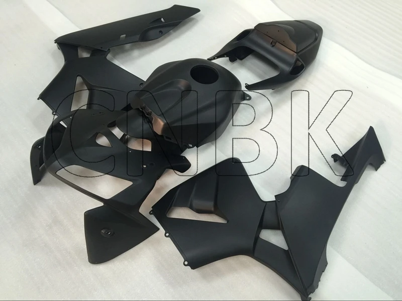 Пластиковые обтекатели для CBR600RR 05 CBR 600RR матовые черные комплекты CBR600 RR 2005-2006 |