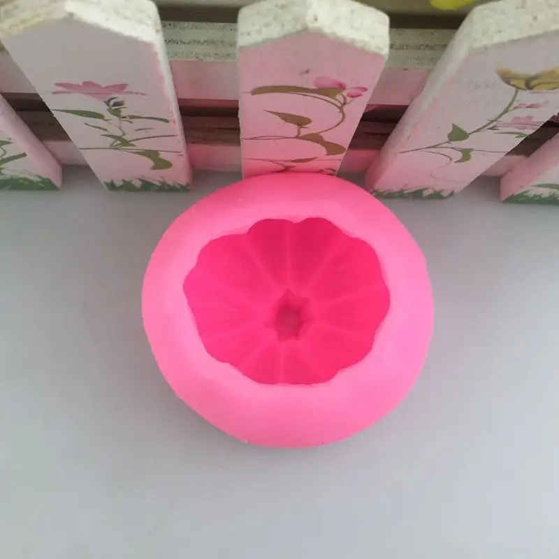 3D Тыква силиконовая форма помадка торт шоколад мастика украшения форма для свечей глины DIY Плесень