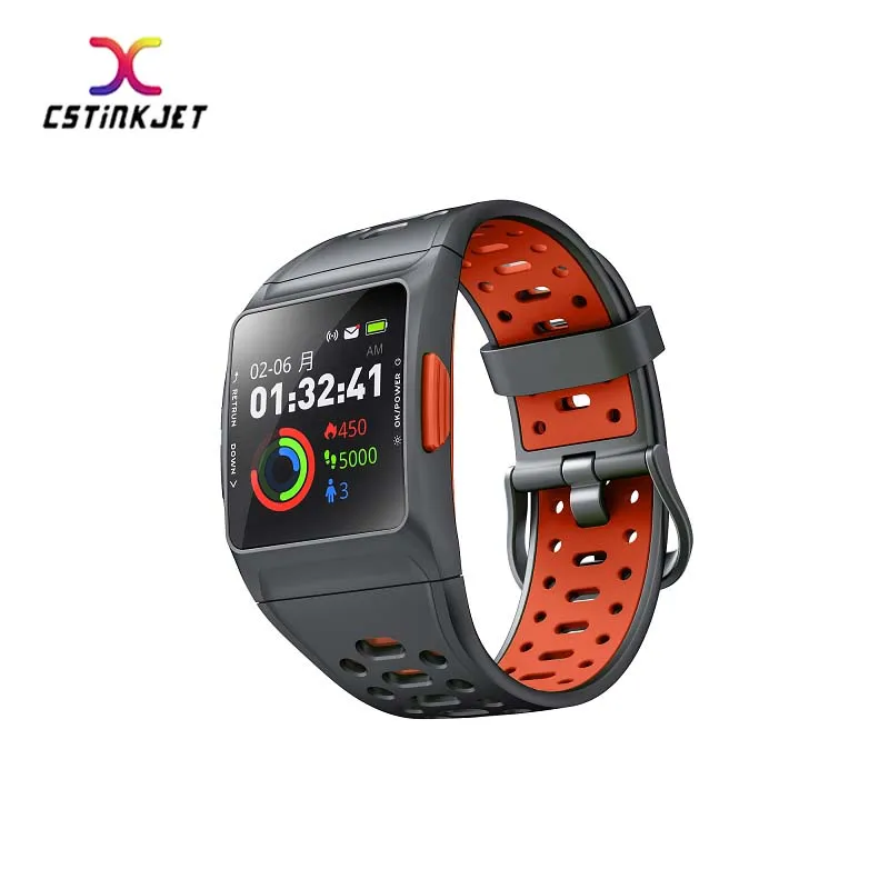 CSTINKJET P1L gps браслет сердечного ритма Смарт-часы IP68 Водонепроницаемые мужские и женские фитнес-трекер Смарт-часы