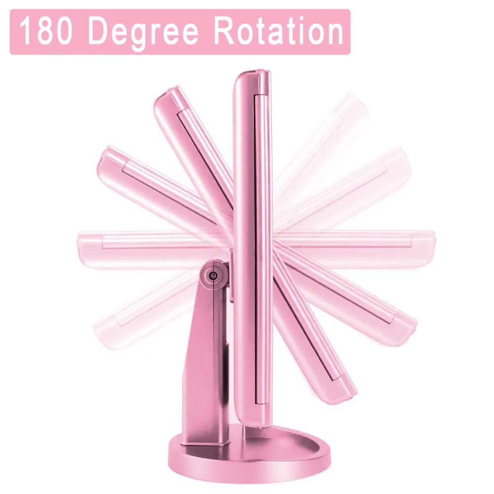 Увеличительная Светодиодная лампа для зеркала макияжа миниатюрное