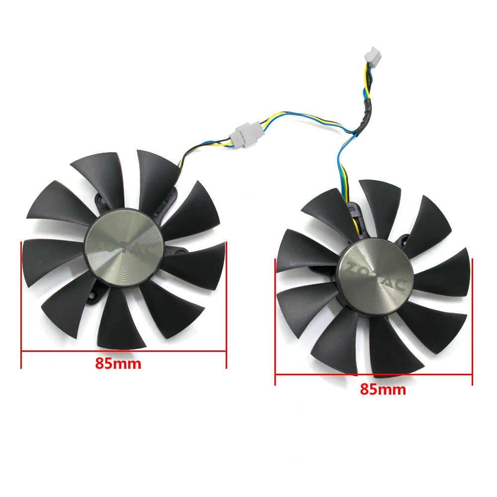Вентилятор GA91S2H GFY09010E12SPA для замены видеокарты ZOTAC AMP 1060 6 ГБ GTX