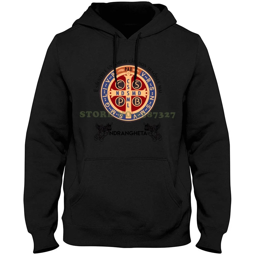 Ndrangheta - Il Silenzio È Un Amico Che No Tradisce Mai Streetwear Sport Hoodie Sweatshirt Silence Friend Never Betray Order Of | Мужская