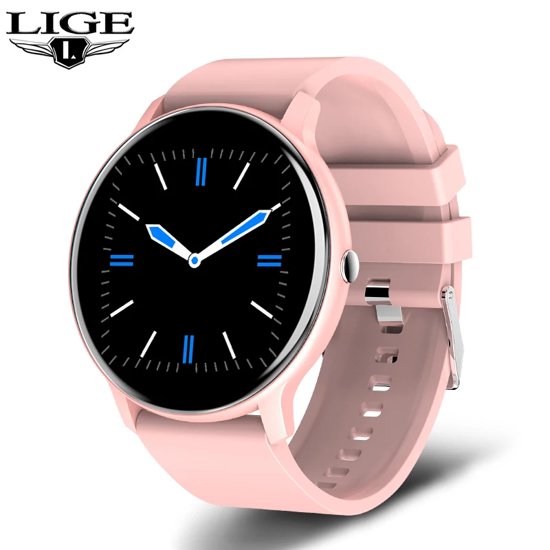 Women Smart band Watch Real-time Weather Forecast Activity Tracker Heart Rate Monitor Sports Ladies Smart Watch Men For Xiaomi 