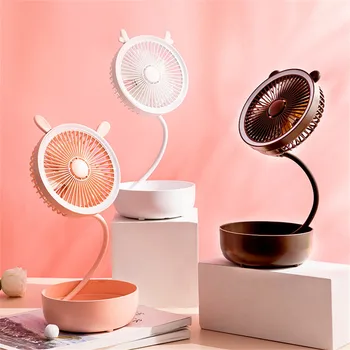 

Led Desk Reading Night Light Lamp With Fan Rechargeable Flexible Adjustable Usb Handy Desk Cooling Fan Bulb Drop Shipping