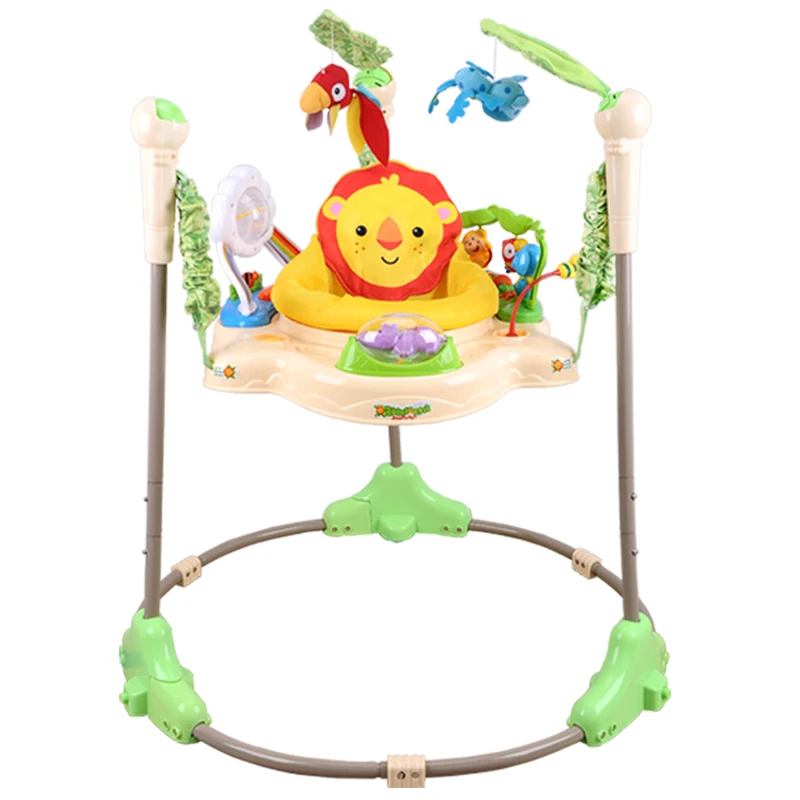 Детский прыгающий стул детские прыгающие стулья новорожденная стойка для фитнеса ходунки с музыкальной игрушкой игра в мозги