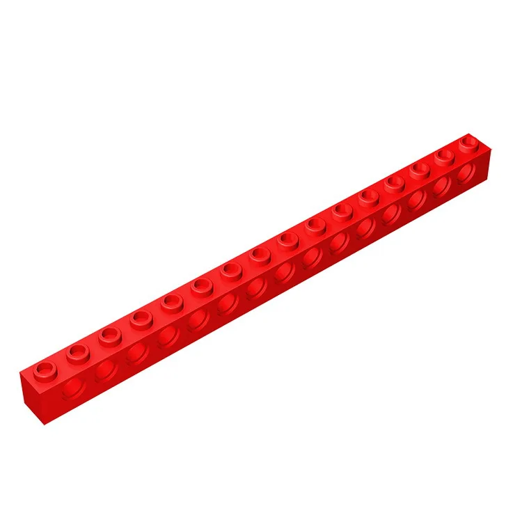 Construction Blocks Racing Car Building Blocks Building Blocks Car Building Blocks Anime Block Toys 10PCS Building Blocks Technical 1x16 Perforated brick 15 holes Compatible Assembles Particles Parts Moc Toy Gift 3703