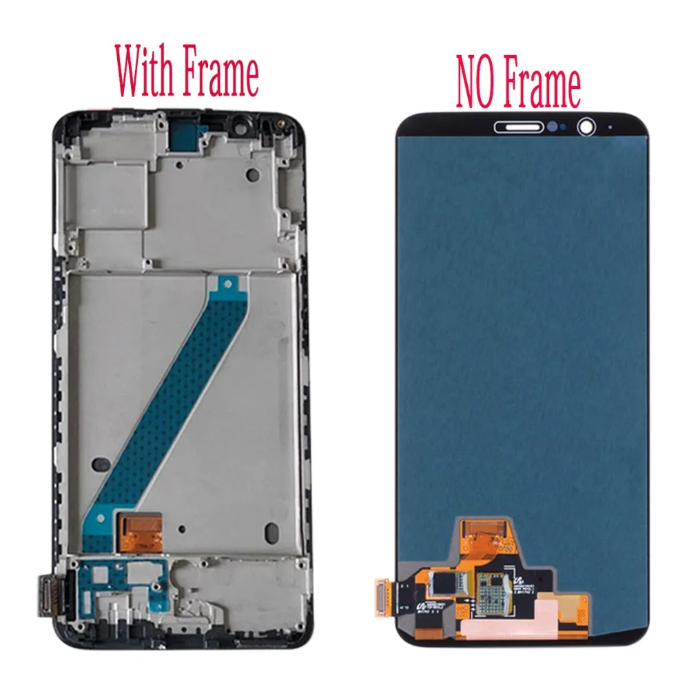 6,0" 5 T lcd для Oneplus 5T lcd дисплей кодирующий преобразователь сенсорного экрана в сборе Замена для Oneplus5T