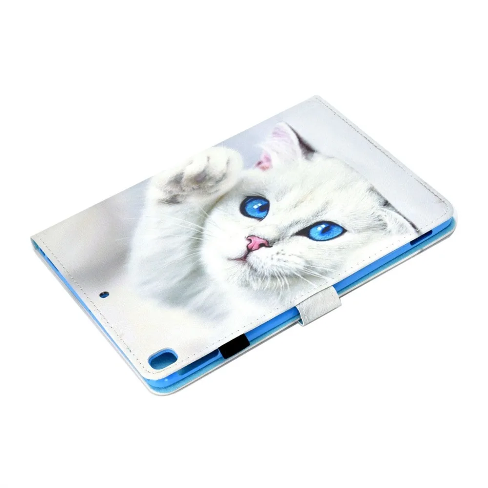I-Pad 10,2 чехол I-Pad 7-го поколения Чехол тонкий складной чехол с подставкой Мягкий ТПУ задний Чехол защита от ударов 1017